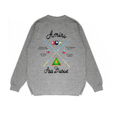 Amiri long sleeve shirts billiard cue printing