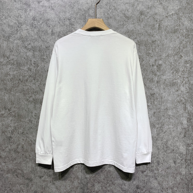 Amiri long sleeve shirts tongue printing