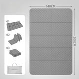 Yoga Mat Folding Home Fitness Floor Mat Non-slip Storage Double Yoga Mat