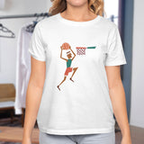 Basketball T-Shirts Casual Couple Tops