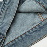 Denim Tears jacket denim jacket men and women, old denim jacket