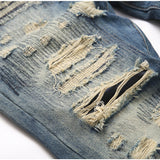 Mens Fashion Jeans damaged #027