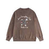 Amiri washed sweatshirt AMIRI large print washed old