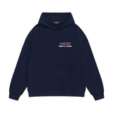 Amiri hoodie crayon horizontal stripes printing