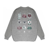 Amiri long sleeve shirts medal set printing