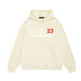 Amiri hoodie red font printing