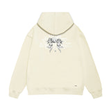Amiri hoodie letter angel ball print