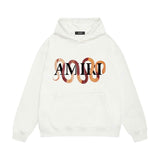 Amiri hoodie gold snake print