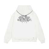 Amiri hoodie letter angel ball print