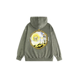 Amiri washed hoodie magic mirror printing