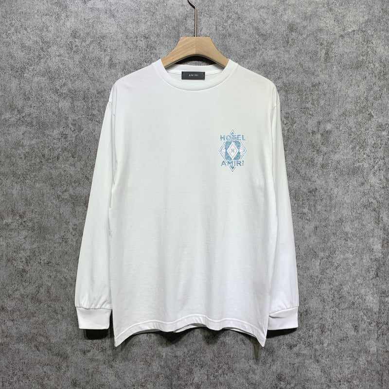 Amiri long sleeve shirts medal set printing