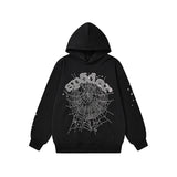 Sp5der Hoodie Rhinestones
