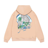 Amiri hoodie urban forest print
