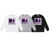Bathing ape Crew neck sweatshirt
