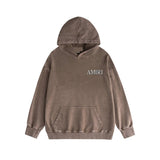 Amiri washed hoodie kedron printing