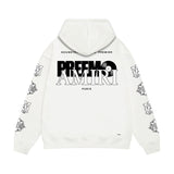 Amiri hoodie six-pointed star print