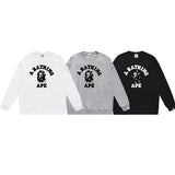 Bathing ape Crew neck sweatshirt