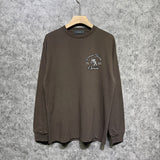 Amiri long sleeve shirts new arrivalletter logoprinting