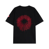 C.e t shirts creative stereoembroider round neck pullover short sleeve for men and women