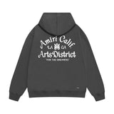 Amiri hoodie la limited art word printing