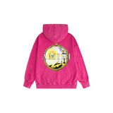 Amiri washed hoodie magic mirror printing