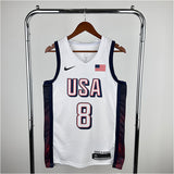 NBA Jerseys 24 Olympics, Team USA, White 8, Leonard
