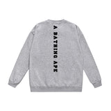 Bathing ape Crew neck sweatshirt