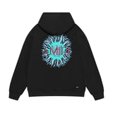 Amiri hoodie colorful sun print