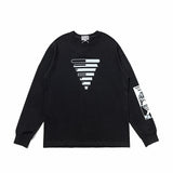 C.e sweatshirt fall and winterjapanese style trendy brand c.e signal lighthouse icon printing round neck pulloverlong sleeves