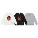 Bathing ape Crew neck sweatshirt