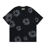 Denim Tears T Shirt Shorts Loose Short Sleeve T-shirt Casual Shorts Suit (Options need to be purchased separately)