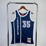 NBA Jerseys MN hot-pressed retro jersey SW Thunder 201516 season, navy blue No. 35, Durant