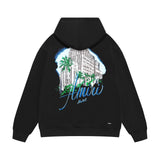 Amiri hoodie urban forest print