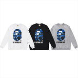 Bathing ape Crew neck sweatshirt