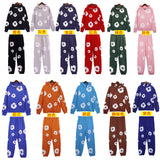 Denim Tears Hoodie Sweatpants Kapok Foam Printed Hoodie Trousers Suit(Options need to be purchased separately)