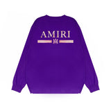 Amiri long sleeve shirts crayon horizontal strip printing