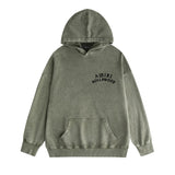 Amiri washed hoodie hollywood pure letter distressed printing
