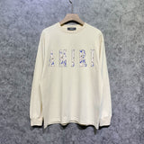 Amiri long sleeve shirts retro totem printing