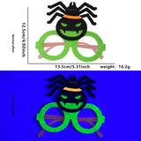 Halloween glasses Neon Glow Halloween Glasses – Pumpkin & Ghost Frame