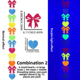 Themed Party Supplies Fluorescent Felt Garland – 3M DIY Hanging Banner for Birthday, Wedding & Party Wall Decorations (12pcs)