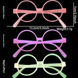 Themed Party Supplies Rain Curtain Banner Table Skirt Party Decoration Backdrop with Neon Glow Glasses Set