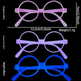 Themed Party Supplies Rain Curtain Banner Table Skirt Party Decoration Backdrop with Neon Glow Glasses Set