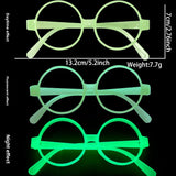 Themed Party Supplies Rain Curtain Banner Table Skirt Party Decoration Backdrop with Neon Glow Glasses Set