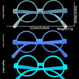 Themed Party Supplies Rain Curtain Banner Table Skirt Party Decoration Backdrop with Neon Glow Glasses Set