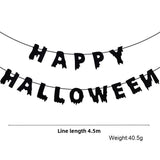 Halloween flag hanging ornaments Halloween Non-Woven Fabric Banner Decoration