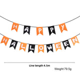 Halloween flag hanging ornaments Halloween Non-Woven Fabric Banner Decoration