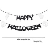 Halloween flag hanging ornaments Halloween Non-Woven Fabric Banner Decoration