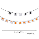 Halloween flag hanging ornaments Halloween Non-Woven Fabric Banner Decoration
