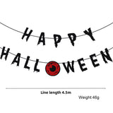 Halloween flag hanging ornaments Halloween Non-Woven Fabric Banner Decoration