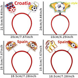 Themed Party Supplies 2026 USA Canada Mexico World Cup Fan Headband – Football Club Party Cheer Props